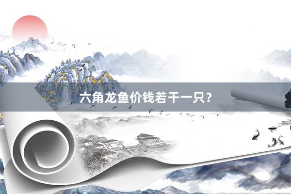 六角龙鱼价钱若干一只？